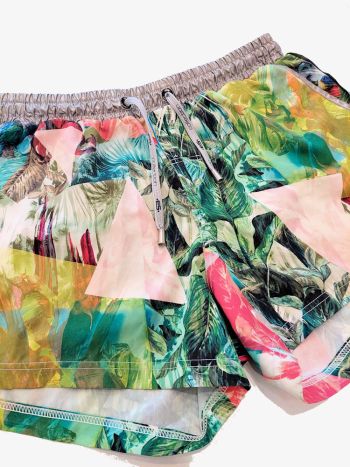 Es Collection Swim Short Zwemshort Flowers Mc 2