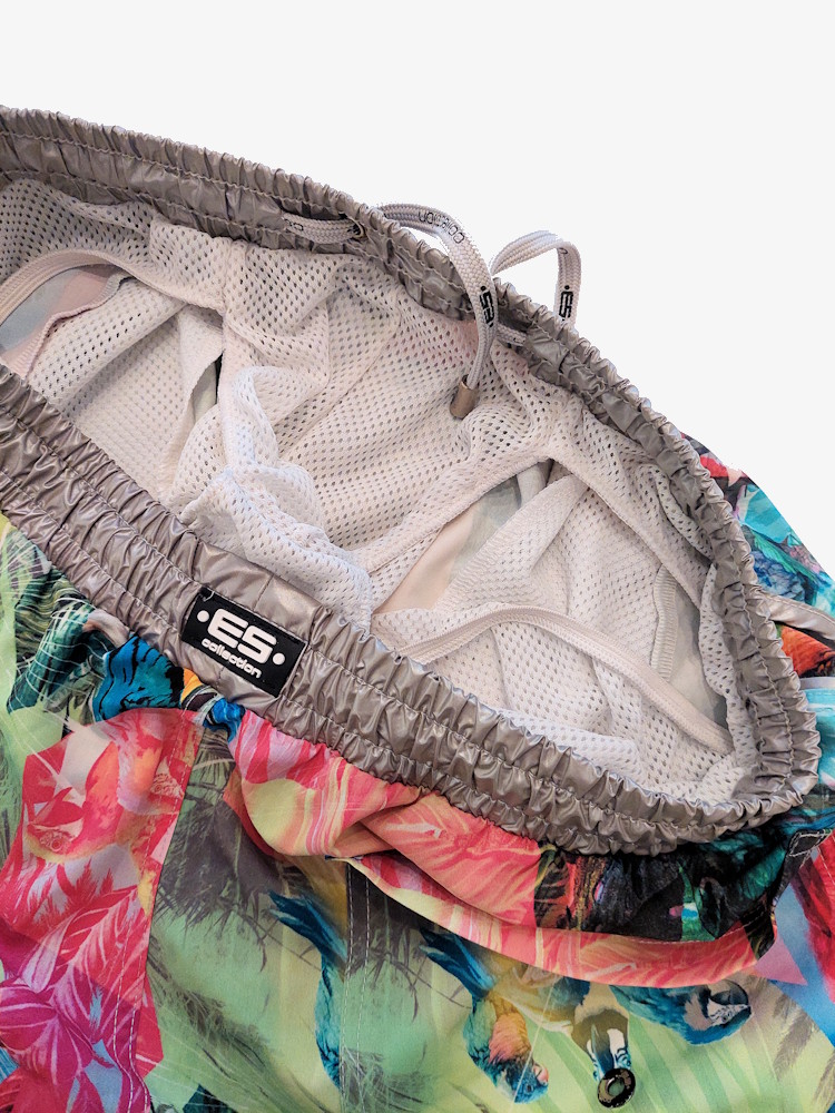 Es Collection Swim Short Zwemshort Flowers Mc 5