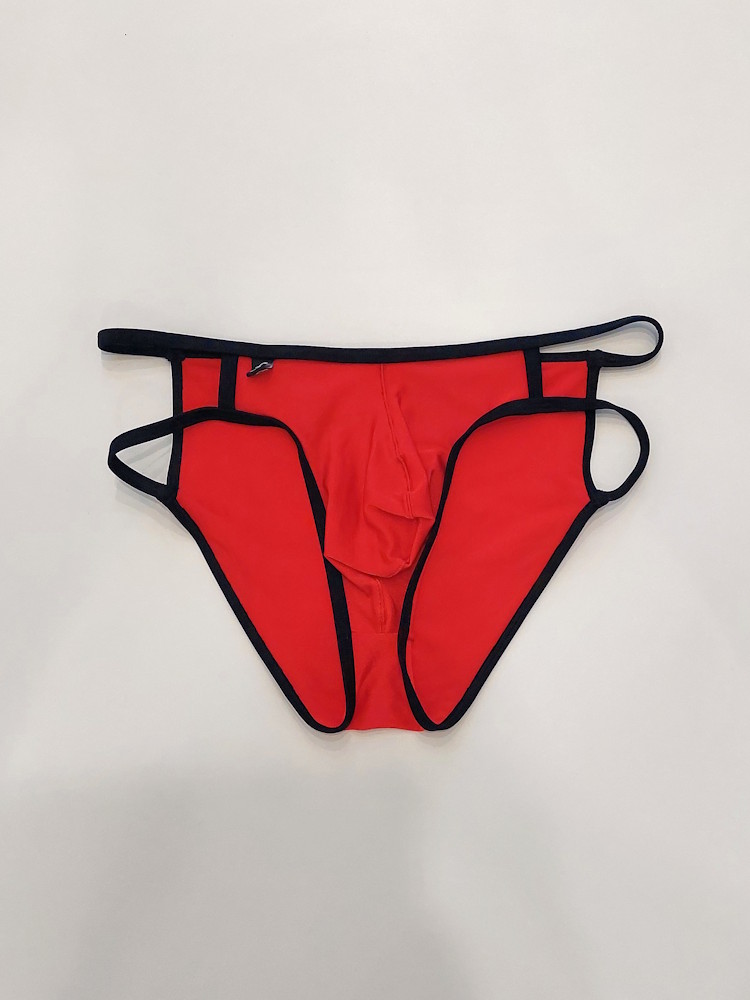 Joe Snyder Double Bkini Shining Red 1