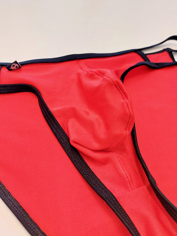 Joe Snyder Double Bkini Shining Red 3