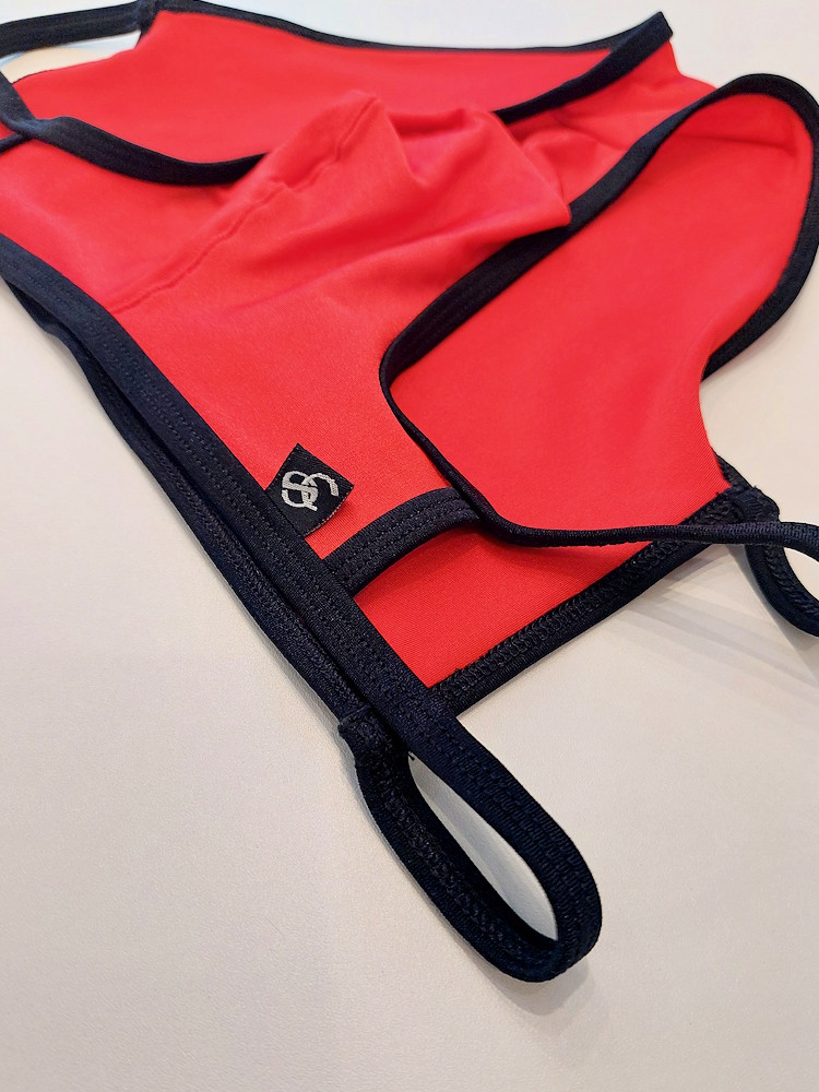 Joe Snyder Double Bkini Shining Red 4