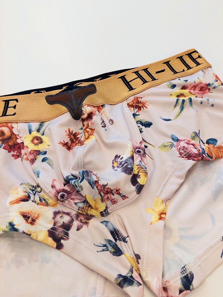 Lhomme Invisible V Boxer Flowers Beige 3