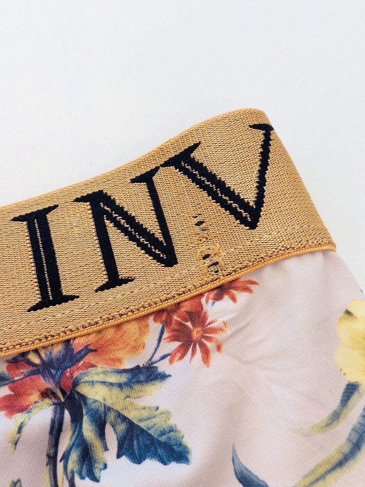 Lhomme Invisible V Boxer Flowers Beige 5