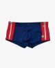 Pistol Pete Zipped Square Cut Swim Trunk Navy 1