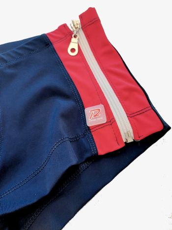 Pistol Pete Zipped Square Cut Swim Trunk Navy 3