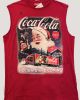 Coca Cola Sleeveless Tee Holidays Are Coming Red UNTAGGED By BodywearStore