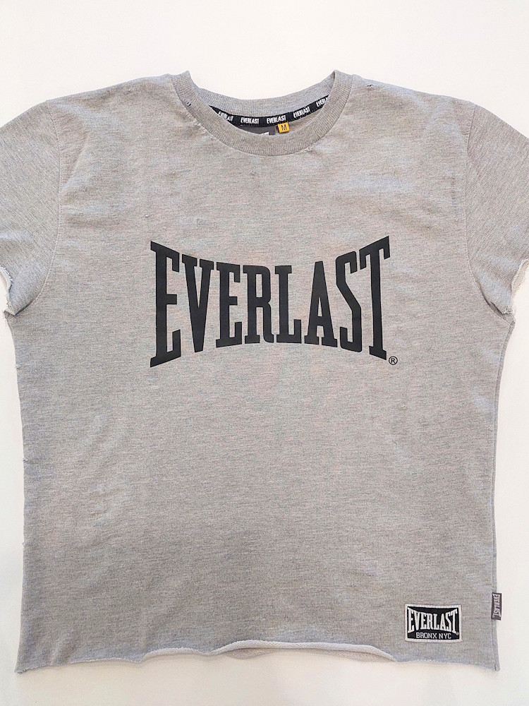Everlast Cropped Sweatshirt Heather Grey 1