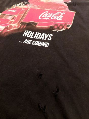 Coca Cola Holidays Sleeveless Tee Black 3
