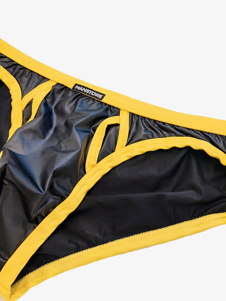 Manstore Retro Brief Black Yellow 3