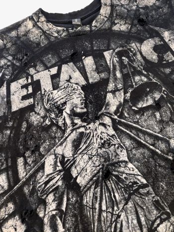 Metallica Cropped Top Black 2