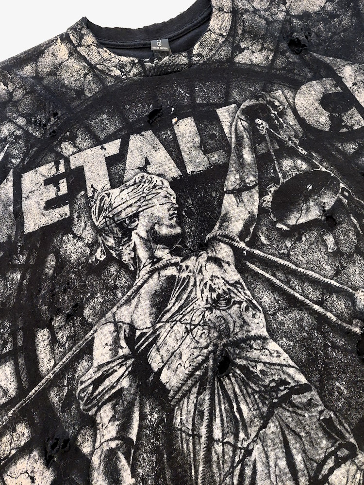 Metallica Cropped Top Black 2