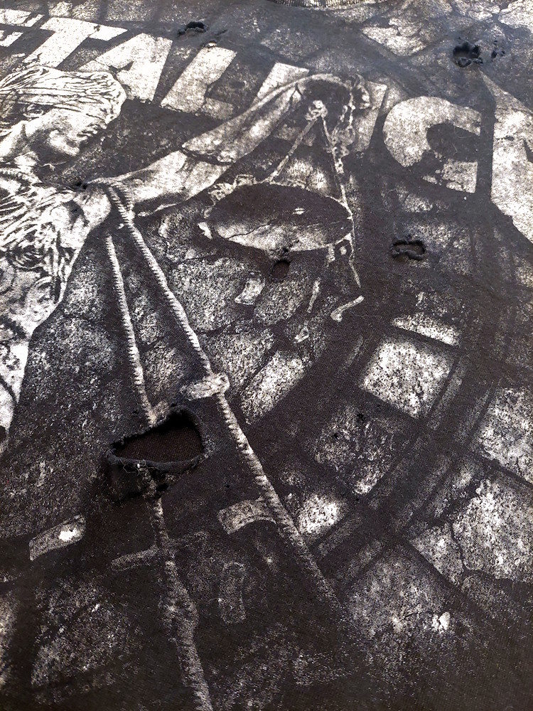 Metallica Cropped Top Black 3