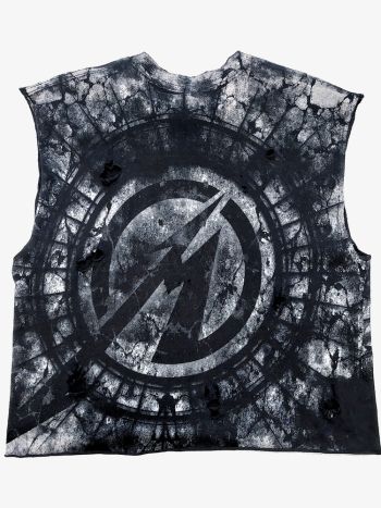 Metallica Cropped Top Black 4