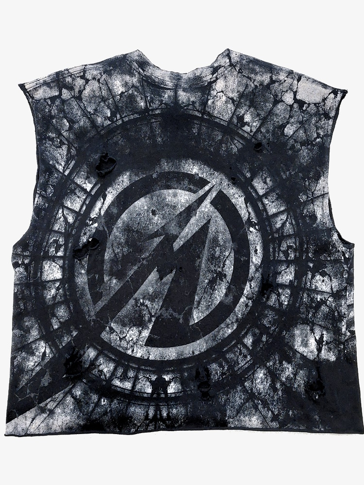 Metallica Cropped Top Black 4