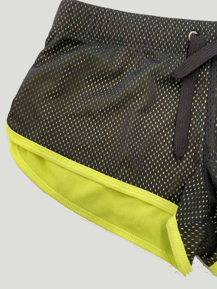 Addicted AD358 Loop Mesh Short Black UNTAGGED By BodywearStore