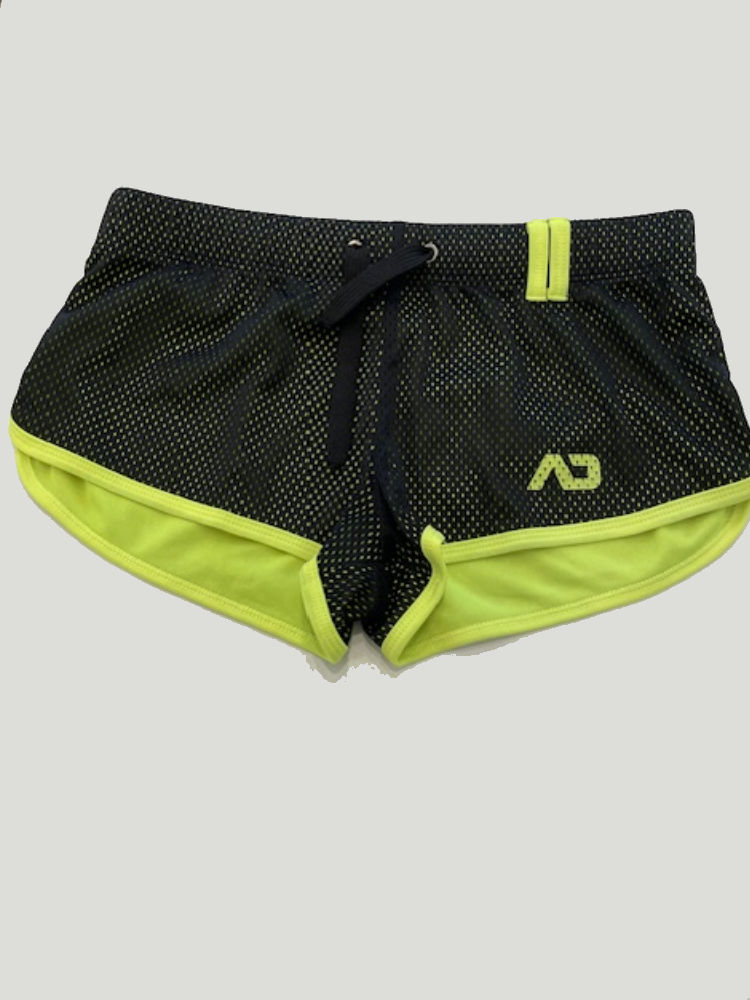 Addicted AD358 Loop Mesh Short Black UNTAGGED By BodywearStore