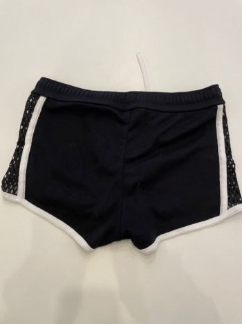 Addicted Fetish ADF169 Mesh Striped Shorts White UNTAGGED By BodywearStore