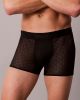 Calvin Klein Low Rise Trunk Microfiber Lace Black