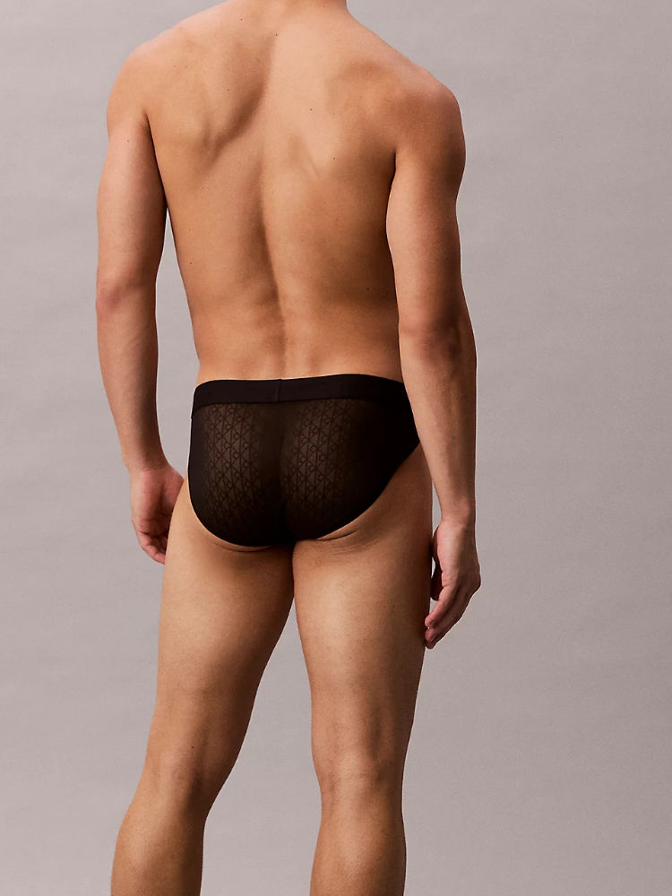 Calvin Klein Sport Brief Microfiber Lace Black 2
