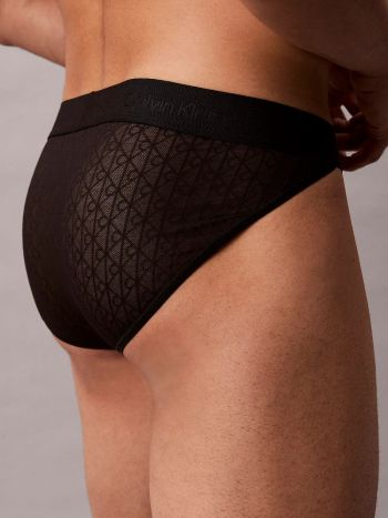 Calvin Klein Sport Brief Microfiber Lace Black 4