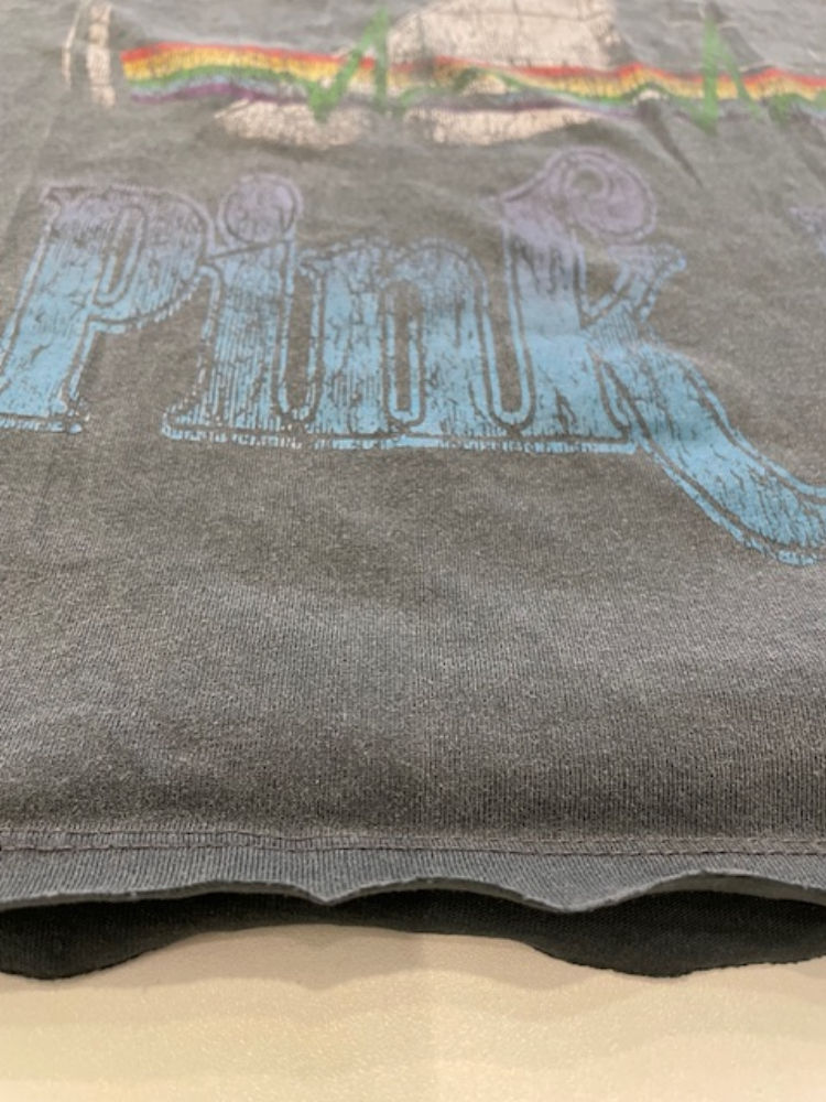 Distressed T Shirt Pink Floyd Grey UNTAGGED By BodywearStore