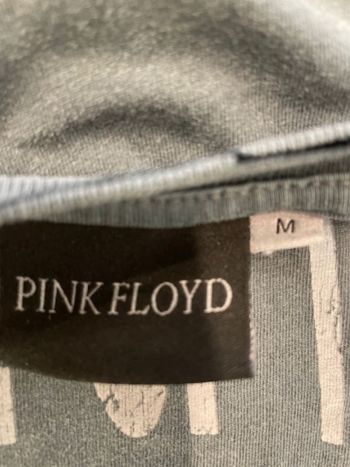 Distressed T Shirt Pink Floyd Grey UNTAGGED By BodywearStore