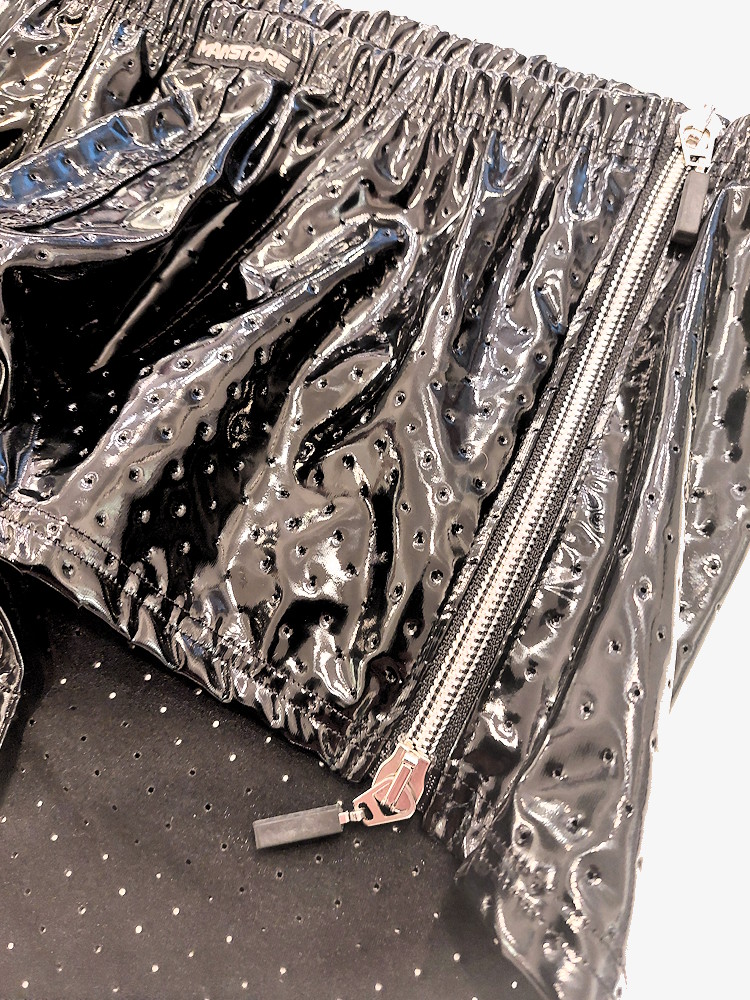 Manstore Zipped Minipants Lacquer Black 4