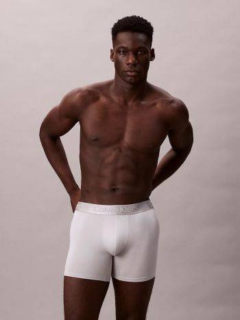 Calvin Klein 3 Pack Boxer Brief Lv00nb4124 0hd Teal Marine 2