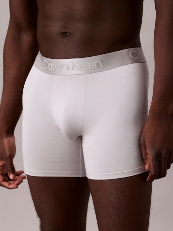 Calvin Klein 3 Pack Boxer Brief Lv00nb4124 0hd Teal Marine 3