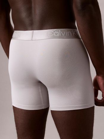 Calvin Klein 3 Pack Boxer Brief Lv00nb4124 0hd Teal Marine 4