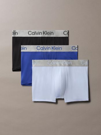 Calvin Klein 3 Pack Trunk Lv00nb4269 0he Casual Blue 1