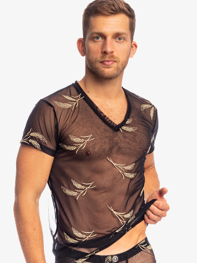 L'homme Invisible Epi D'or T Shirt MY73 Black 1