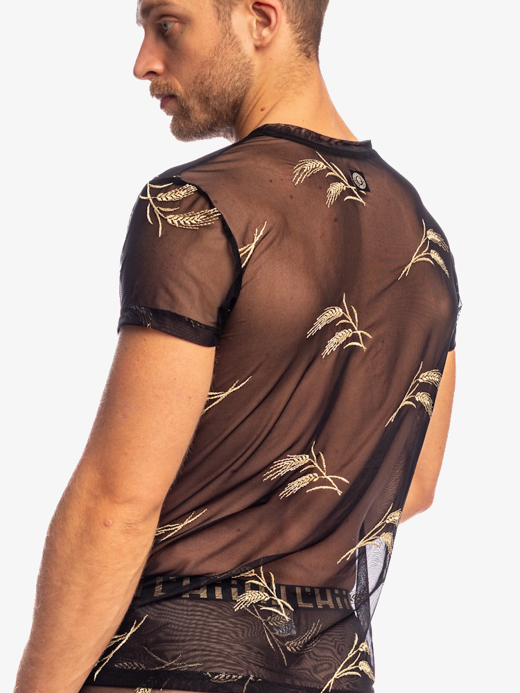 L'homme Invisible Epi D'or T Shirt MY73 Black 2
