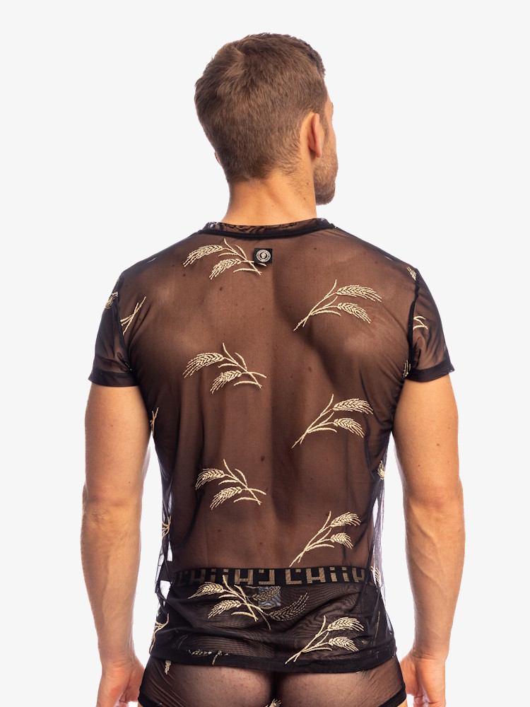 L'homme Invisible Epi D'or T Shirt MY73 Black 3