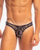 L'homme Invisible Nuit Baroque Bikini Thong UW07 Midnight Blue 4