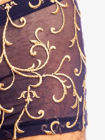 L'homme Invisible Nuit Baroque Shorty Push Up MY14 Midnight Blue 4