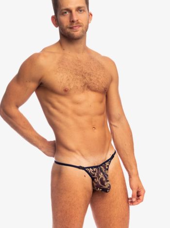 L'homme Invisible Nuit Baroque String Striptease UW08 Midnight Blue 2