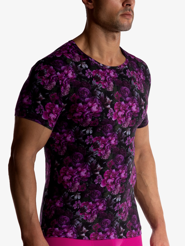Manstore M800 Casual Tee 210631 Roses 3
