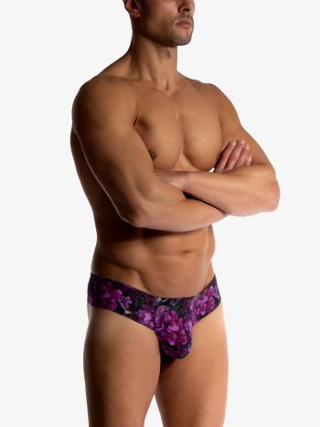 Manstore M800 Cheeky Brief 210625 Roses 2
