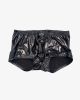Manstore Minipants Wetlook Black 2
