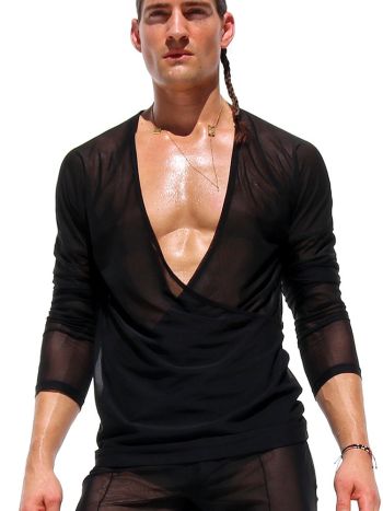 Rufskin Mateo Wrapped Shirt Black 2