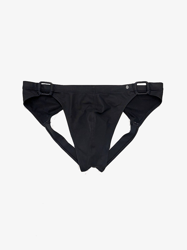 Rufskin Raven Classic Ruferized Jockstrap Black 1