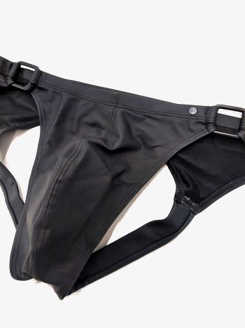 Rufskin Raven Classic Ruferized Jockstrap Black 2