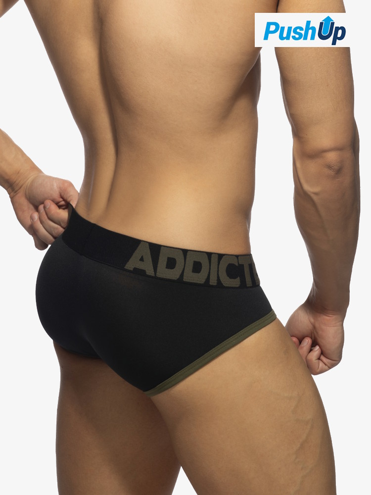 Addicted Ad1358 Naked Feeling Brief Black 1
