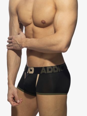 Addicted Ad1359P 2 Pack Naked Feeling Trunk Black Kaki 3