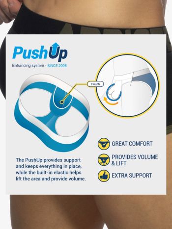 Addicted Ad1359P 2 Pack Naked Feeling Trunk Black Kaki 5