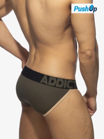 Addicted Ad1360 Naked Feeling Bikini Brief Kaki 1