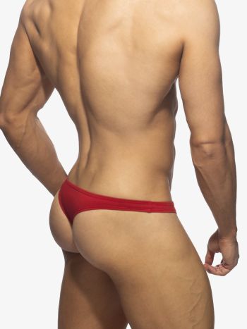 Addicted Ad986 Cotton Thong Red 2