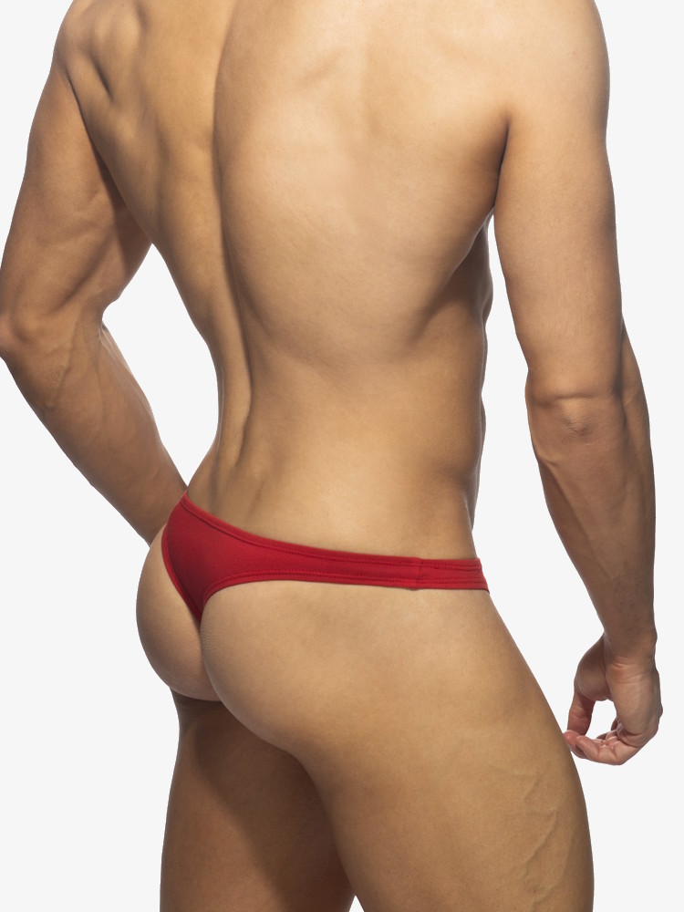 Addicted Ad986 Cotton Thong Red 2