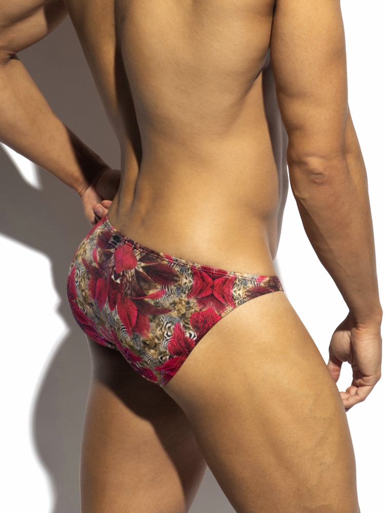 Es Collection Un645 Safari Bikini Brief Fuchsia 3